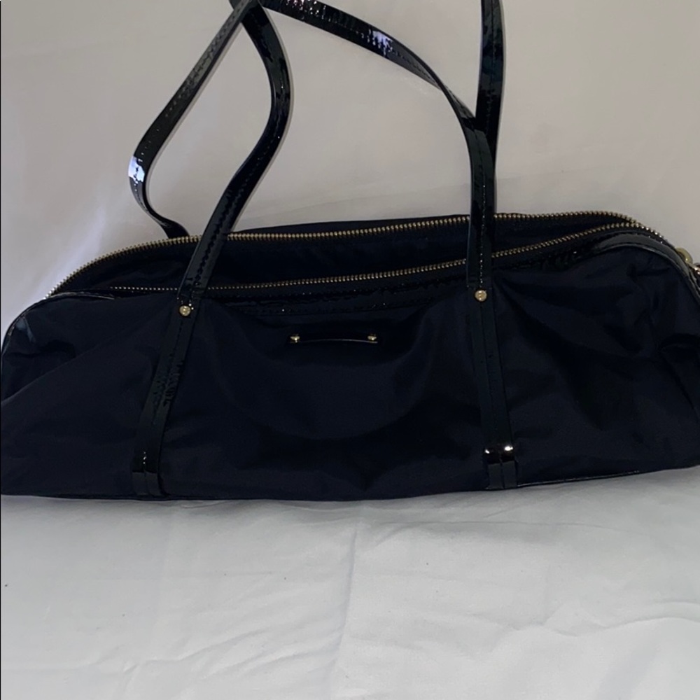 Kate spade black barrel handbag